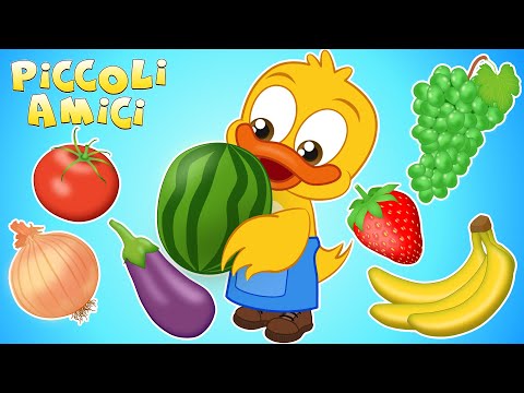Frutta e Verdura (NUOVA) Canzone | Canzoni per Bambini con Piccoli Amici