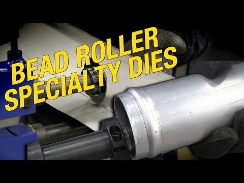 Specialty Dies for the Motorized Bead Roller - Hem Edges, Bead Tubing, Tip Edges & MORE! Eastwood