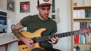 CHILDREN OF BODOM - BED OF RAZORS - GUITAR COVER (4K)