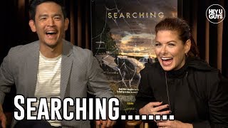 Kidnap in the age of Instagram - John Cho & Debra Messing talk about new movie thriller Searching video