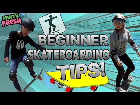 MUST KNOW Skateboarding Tips for Beginners! | Minty Fresh