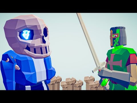 NEW SANS vs UNITS | TABS - Totally Accurate Battle Simulator