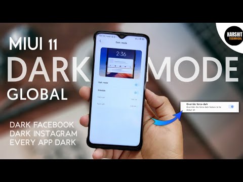 5. Force Dark Mode