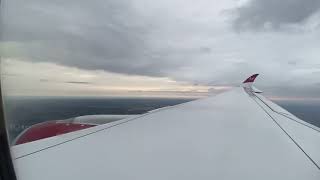 Virgin Atlantic Airbus A350-1000 Landing at London Heathrow