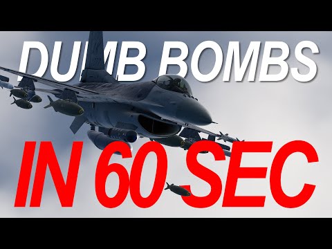 DCS: F-16 Dumb Bombs CCIP In 60 Seconds