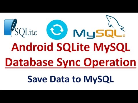 Android SQLite MySQL Sync - 06 - Save Data to MySQL Database