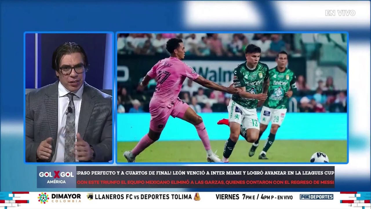 💥 INTER MIAMI 2-3 LEÓN | El equipo de la Liga MX eliminó a Lionel Messi y compañía | GolXGol