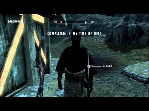 In My Time Of Need Quest ending