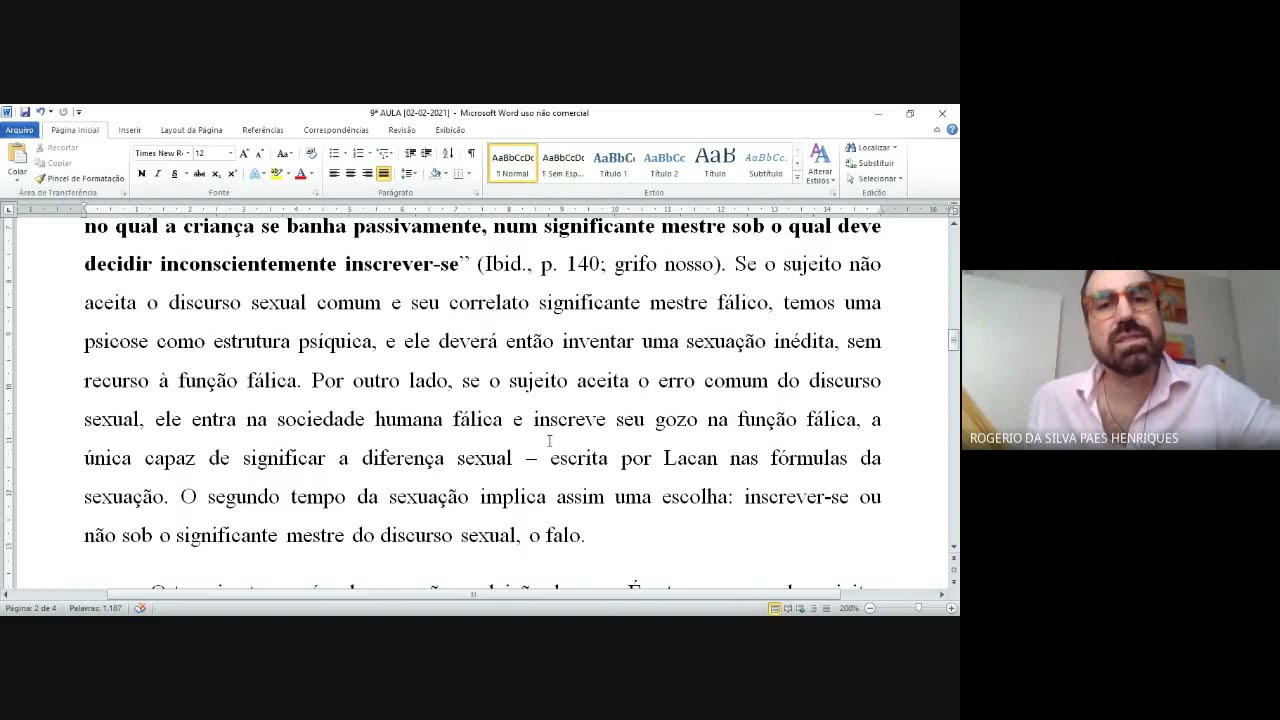 Lacan e os tempos da sexuação