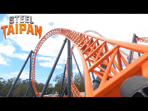 POV Steel Taipan at Dreamworld Austrailia (New For 2021 Roller Coaster)