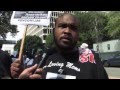 Trayvon Martin Downtown LA Rally