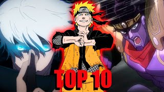TOP 10 SISTEMAS DE PODER DOS ANIMES/MANGÁS!!! (no caso, o meu)