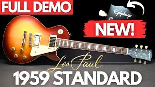 Video thumbnail for NEW EPIPHONE 1959 Les Paul Standard FULL DEMO by Play and Trade Guitars
