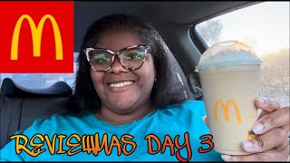 REVIEWMAS DAY 3: 🆕 MCDONALDS DULCE DE LECHE FRAPPE REVIEW #THEREVIEWQUEEN