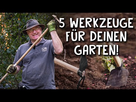 Gartenwerkzeuge für jede Aufgabe! ⛏ - So setzt du Schaufel, Hacke und Co. richtig ein