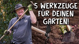 Gartenwerkzeuge für jede Aufgabe! ⛏ - So setzt du Schaufel, Hacke und Co. richtig ein