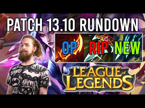 Patch 13.10 Rundown - MIDSEASON UPDATE