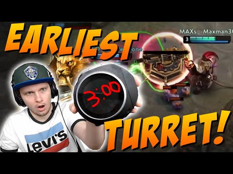 Earliest mid turret EVER! - Glaive | Vainglory 5v5