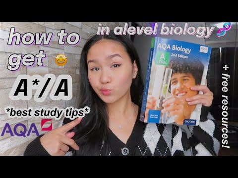HOW TO GET A*/A IN ALEVEL BIOLOGY || best study techniques and advice + free resources! 🤩🧬
