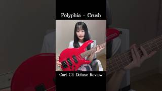 Video thumbnail for Polyphia - Crush Bass Cover [Cort C4 Deluxe Review] by Bass_Yein Kim