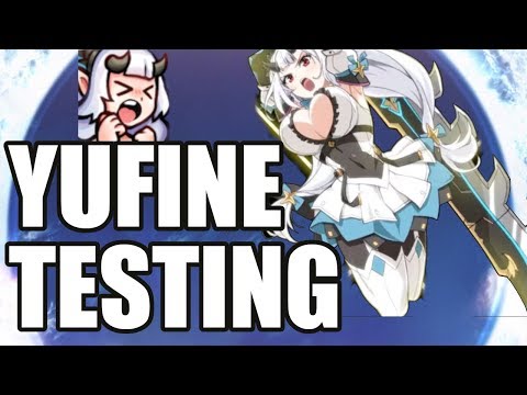 【Epic Seven】Yufine VS A11! At Least She Tries Her Best