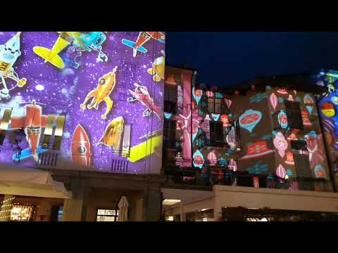 Christmas in Lecco, Lake Como Italy