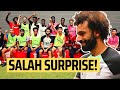 Mo Salah surprises refugee fans - 