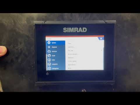 How to find the SD card on your Simrad unit