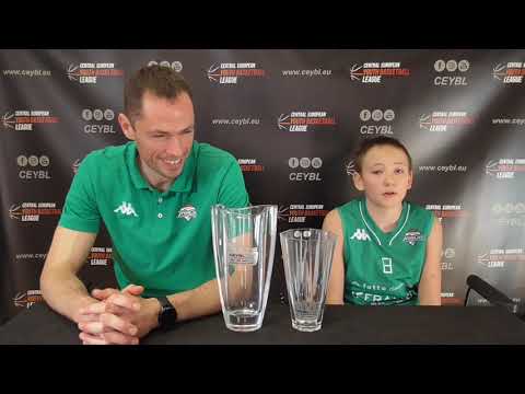 CEYBL U14 - Press conference, 27.11.2022, ŠBK Handlová - SKM Zastal Zielona Góra