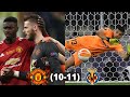 Manchester United vs Villarreal Full Penalty Shootout HD | Europa League Final 2021