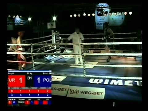 STAMM 2011 półfinał 56kg GURAL Gokhan vs MICHELUS Dawid