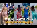 Desi Girls Salwar Kameez Suit Designs Woman In Tight Kurti Fashion Ideas Barish Fashions Raining