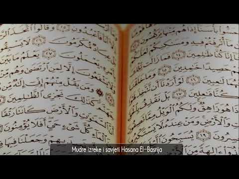Mudre izreke Hasana El - Basriia