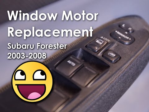 Window Motor Fix 2003-2008 Subaru Forester | Canon 6D 24-70mm | SG Forester