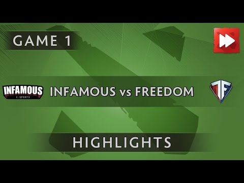 Infamous -_^ vs Team Freedom Dota 2 [Game 1] ProDotA Cup Series by Azubu.tv - Dota Highlights