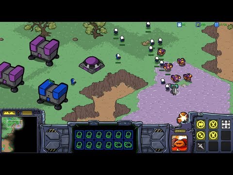 StarCraft: Cartooned (Carbot Remastered) Campaign Terran Mission 2 - Backwater Station