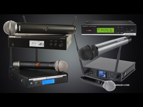 Hand-Held Wireless Microphone Systems Under $400 | Sam Ash Shootout