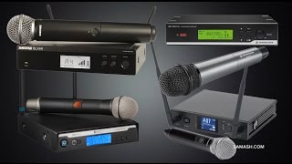 Hand-Held Wireless Microphone Systems Under $400 | Sam Ash Shootout