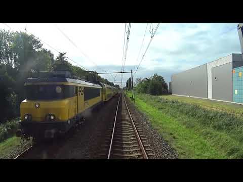 A train driver's view: Hoorn - Amsterdam CS, DDM, 06-Sep-2017.