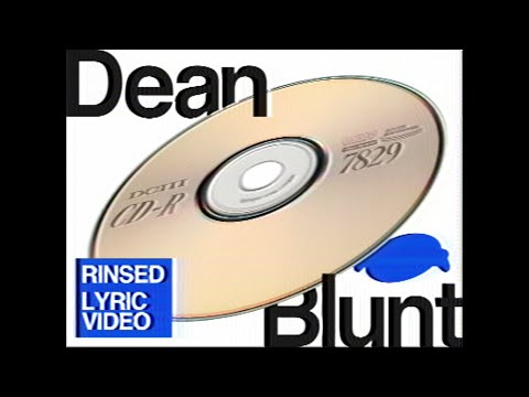 Dean Blunt - Rinsed ft.TYSON (Lyric Video)