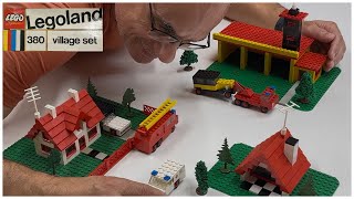 Ultra Rare Vintage LEGO 380 Village Set from 1971