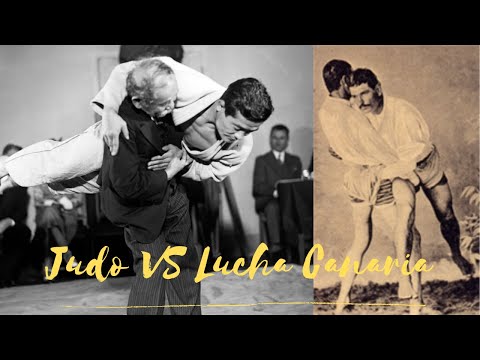 Judo VS Lucha Canaria