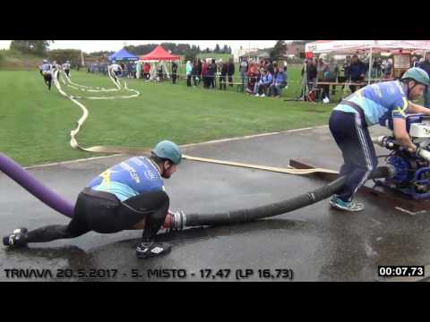 SDH Sedlatice v Trnavě 20.5.2017 - 5.místo - 17,47 (PP 16,73)