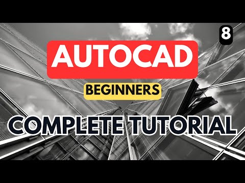 AutoCAD Complete tutorial for Beginners Learn to use Autocad in 60 minutes Part 1