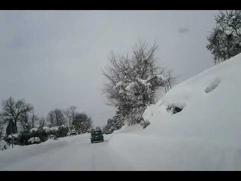 Nevicata del 2012: Ostra Vetere - Castelleone di Suasa, 13 febbraio 2012