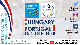 IKF U19 WKC 2019 HUN - POR