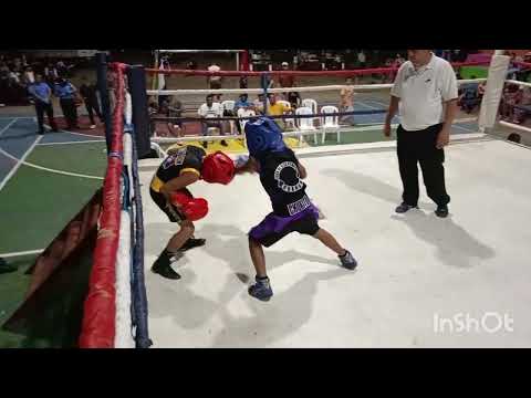 Erick Marin vs Miguel Morales, 70 LB. San Dionisio, Matagalpa. Viernes 15 Mayo 2026. Boxeo.