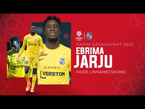 Premium liiga | 2022 | Parim väravavaht - Ebrima Jarju | Paide Linnameeskond