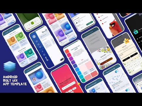 Kotlin Material UIX Template