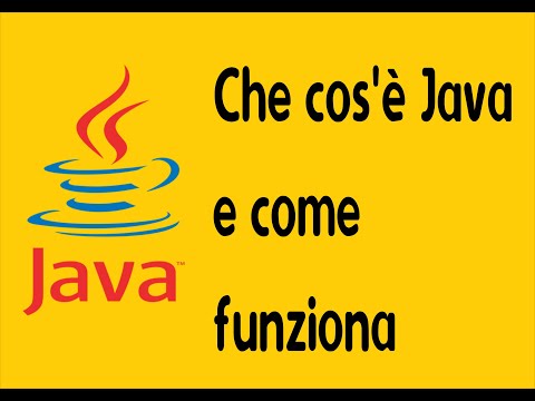 Java 1: Che cos'è Java e come funziona